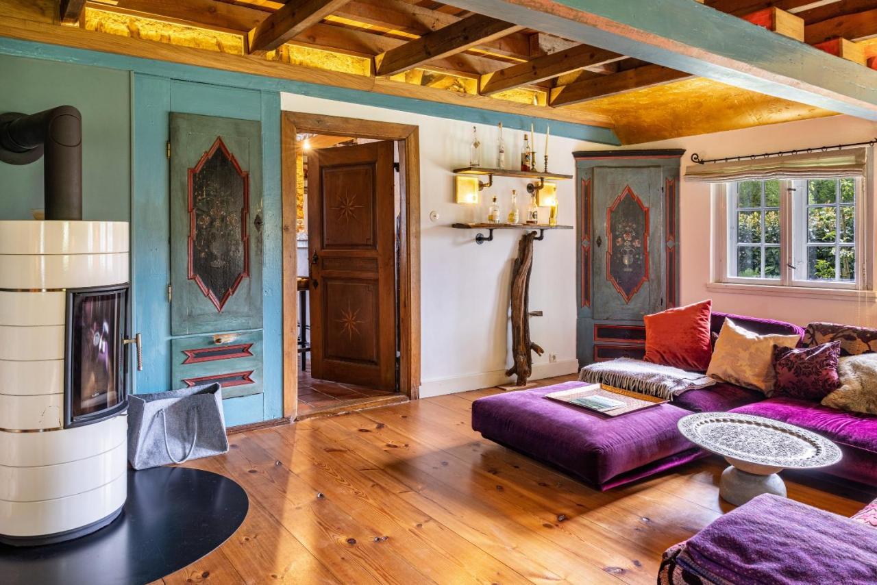 Apartamento Reetdachhaus Bischoff Kuden Exterior foto