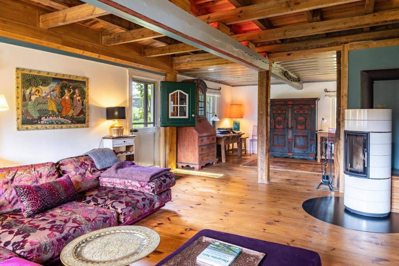 Apartamento Reetdachhaus Bischoff Kuden Exterior foto